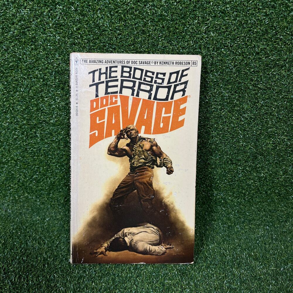 Vintage The Boss of Terror Doc Savage #85 Kenneth Robeson Paperback Novel